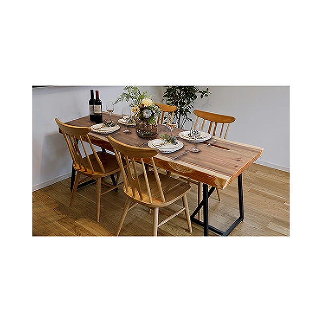 Single plate natural solid wooden dinning table by limited Yanasesugi wood