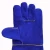 Import Size 14" long cow split leather bule color full ling working welding safety hand gloves from China