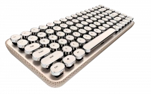 SK-653BTC wireless bluetooth 60% Mechanical colorful gaming  keyboard or retro keyboard