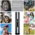 Import Smart air hand pump portable tire pump electric Car Tire Inflatable Pump 12V 120PSI Wireless Auto small digital car tire airpump from China