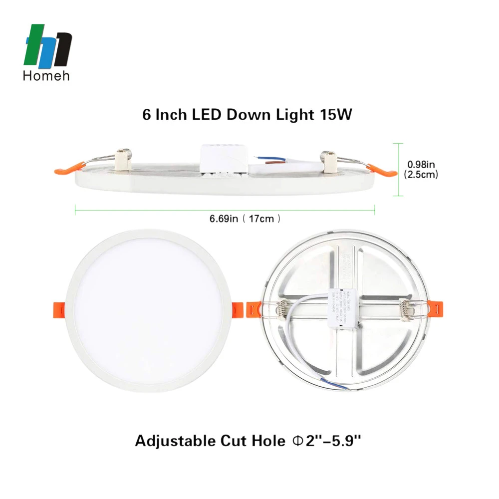 Smart cut size flexible led panel free cutting free dia adjustable hole LED panel lights