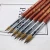 Import Solid Wood Handle Acrylic Manicure Art Brush Painting Pen Gel Polish acrylic powder application Nail Art Tools Manufactur from China