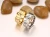 Import Spinner special design fashionable anniversary wholesale men luxury stainless steel ring gold from China