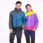 Spring light soft shell outdoor waterproof jacket