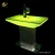 Import Square Shape Rechargeable Light Up Bar LED Plastic Restaurant Table from China