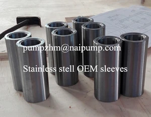 SS316 stainless steel sleeves for slurry pumps