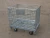 Import Stackable Storage Cages Heavy-duty Electric Galvanized Metal Wire Mesh Container Cage Pallet For Wearhouse Storage from China