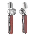Stainless steel bartender kit,Multipurpose removable cocktail kit,Detachable bar tools