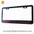 Import Stainless steel decorative custom motorcycle car license plate frames from China