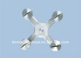 stainless steel four ways glass spider