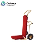 Stainless Steel Hotel Housekeeping Hotel Trolley Luggage Cart Wheel