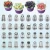 Import Stainless steel pastry nozzle cake decorating pipe icing tips set Russian cake decorating tool from China