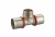 Import stainless steel sleeve chrome plated press tee water plumbing fitting from China