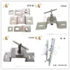 Stainless steel stone fixed L bracket Curtain wall fittings installation system of railway station building