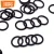 Import Standard and customized neoprene rubber o-rings from China