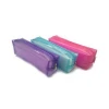 STASUN Portable high quality custom BTS bright clear Color PVC Zipper Pencil bag