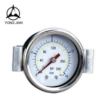 steel stainless Glycerine Oil Filled Pressure Gauge