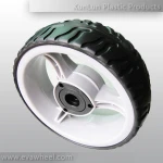 Strong push golf cart eva wheel golf trolley wheel golf caddy wheel