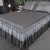 Import Summer Annes Solid Color Ice Silk Cool Mat Bed Skirt from China