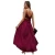 Import summer new sling solid color evening dress prom party dress from clothing manufacturer from China