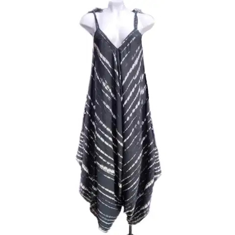 Fashion Sling Tie-dye Jumpsuit