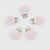 Import Sunflower Shape Baby Pacifier Clips BPA Free Silicone Nipple Holder Baby Teething Toys DIY Teether Pendant pacifier Chain Tools from China