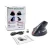SUNGI S6 2.4G Wireless Ergonomic Vertical Mouse 1000 / 1200 / 1600DPI 5 Buttons Rechargeable Battery