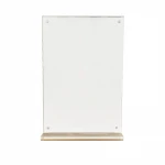 Supplies display cover dining table stand restaurant table menu stand or indication direction market price reminder