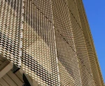 Sus316 sheet metal fabricate steel decorative wire mesh