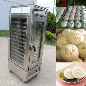 Tempered glass and Stainless steel body bun steamer/electric food warmer