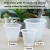 Import The best flower pots planters clear plastic pots simple bulk flower pots for orchid flowers from China