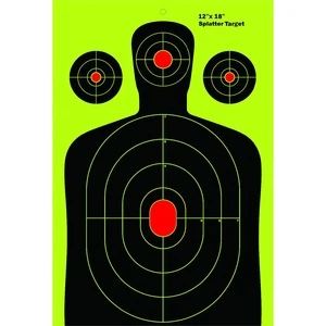 The Ultimate Reactivepitching target For Shooting 50 pieces per pack 12 x 18 inches(green)