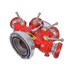 TL deft design fire dividing breeching four heads divider equipment fire fighting