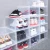 Import tl5688 clear plastic storage bin closet shoe organizer container store dropfront shoe box from China