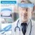 Import Tongee Full Protective Blue Face Shield Reusable Plexiglass Safety Dental Adjustable Face Shield For Doctor from China