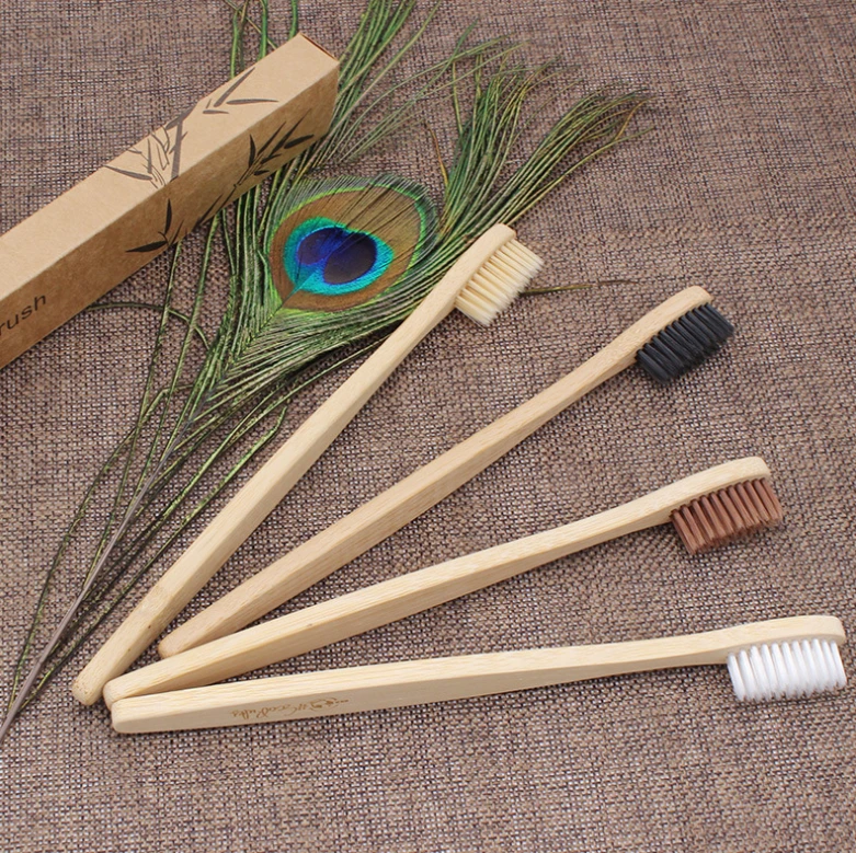Toothbrush head bamboo grass ecological