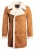 Import Top Brand New Design Brown Suede Men Faux Fur Coat from China