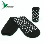 Buy By-ii-1101 Yoga Socks Half Toe Ankle Grip Toeless Yoga Socks