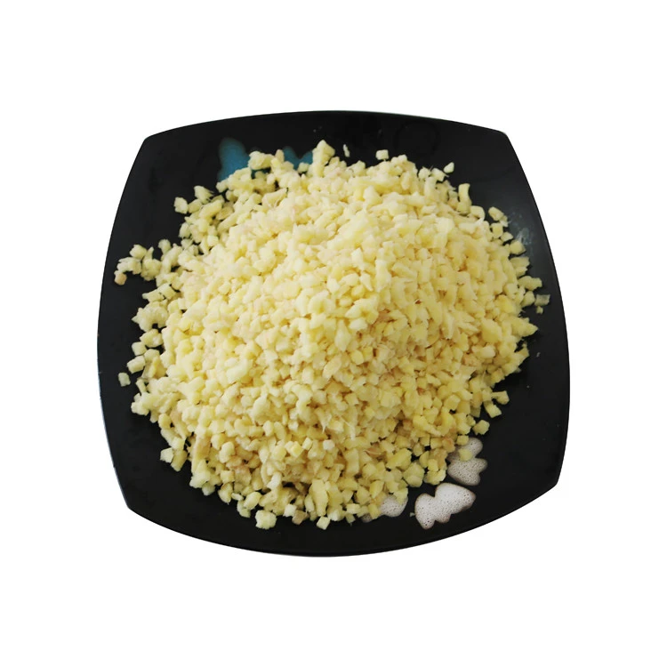 Top quality deep frozen vegetables bulk chopped ginger IQF ginger dices