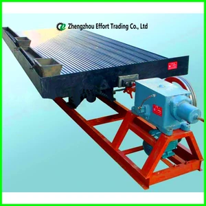 Top quality mine shaking table, gold ore shaking table with competitive price