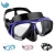 Import top quality tempered glass lens silicone swimming scuba diving goggles snorkeling gear snorkel mask from China
