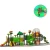 Import Top Sale Plastic Playground Equipment Outdoor Forest Theme Children Playground from China