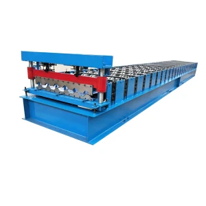 Trapezoidal roofing sheet roller machine sheets roll forming metal roof tile making machine