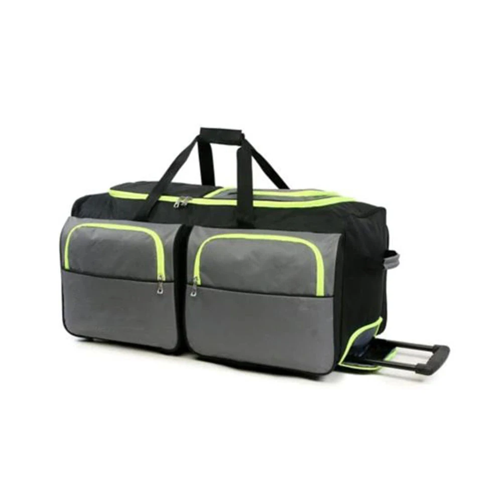 travel luggage hockey rolling duffle bag roller adventure weedender carry wheeled duffle bag