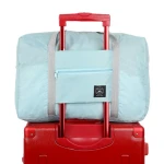 Travel Pouch Bag Trolley Sport Promotion Fashionable Waterproof Duffel Foldable Travel Luggage Bag