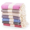 Turkish towel throw blanket, ideal for beach use or picnic throw use, 100% cotton, peshtemal