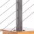 Import UNIKIM Modern 1/8 Wire Cable Deck Railing Systems Hardware Glass Balustrade from China