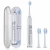 Import Upgraded Electrical Toothbrush with Travel Case, Rechargeable Sonic Toothbrush 5 Modes 3 Brush Heads Electronic Toothbrush from China