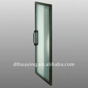 Upright Freezer/Refrigerator Sliding Glass Door in PVC