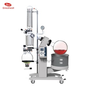 USA Top Seller 10L Rotary Evaporator for Ethanol removal from CBD crude oil with Manufacturer Wholesale Price